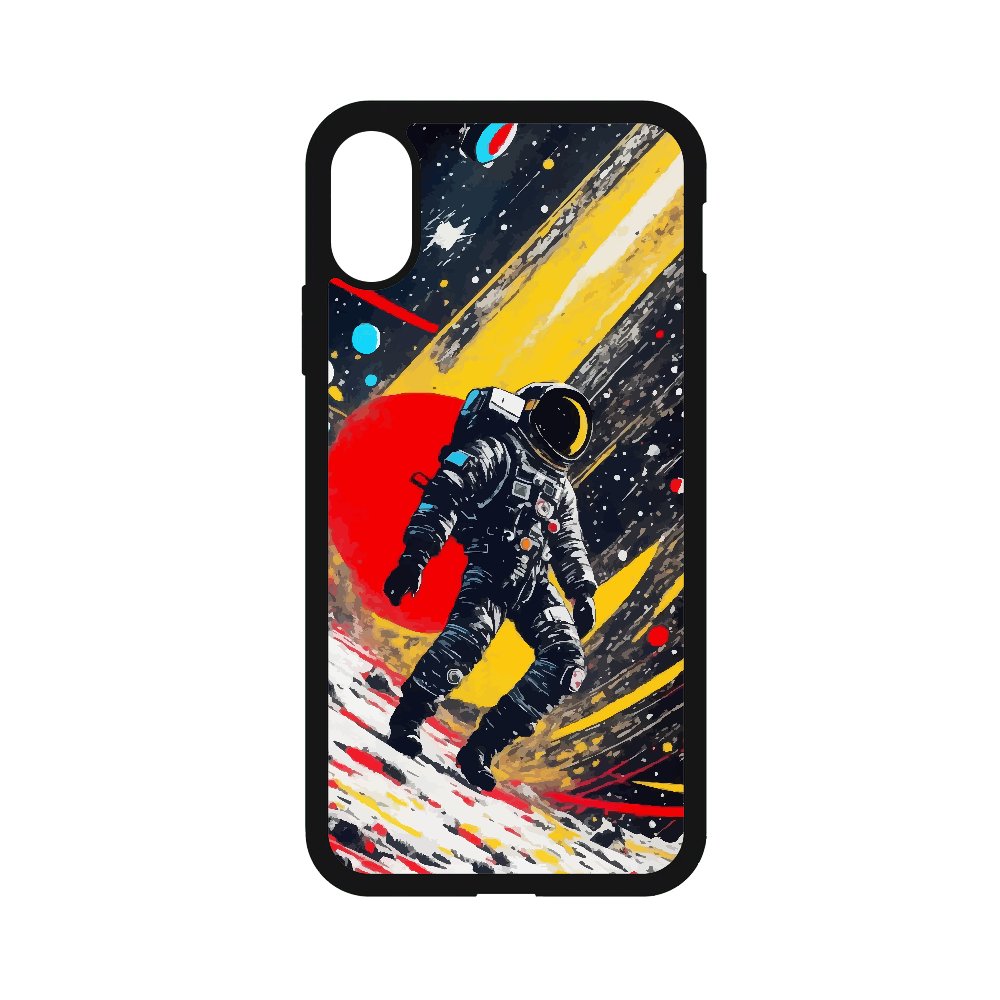 تصویر $قاب گوشی آیفون طرح فضانورد شماره 3