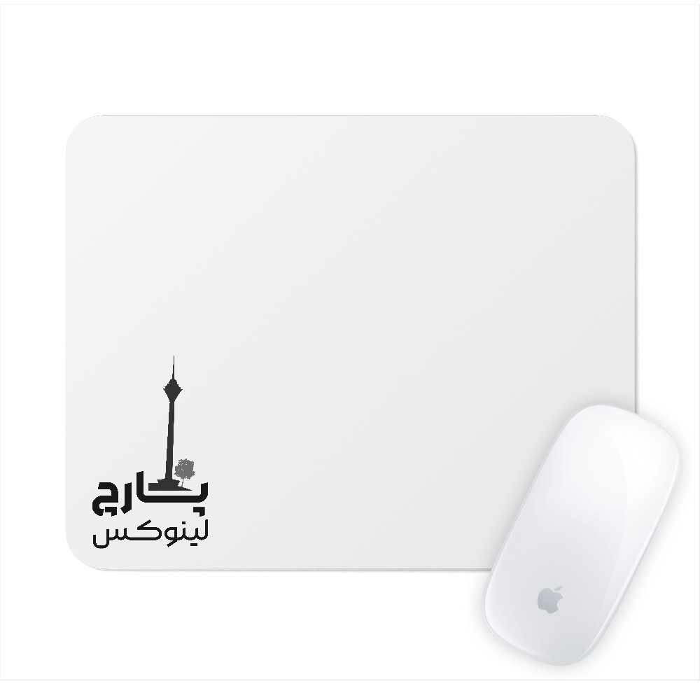 تصویر شماره ۱ محصول موس‌پد پارچ مینیمالیستی طرح برج میلاد