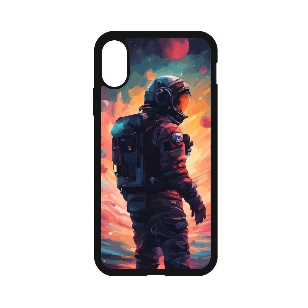 تصویر $قاب گوشی آیفون طرح فضانورد شماره 3